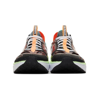 Shop Nike Black N110 D/ms/x Signal Fk Sneakers In 001blkblurd