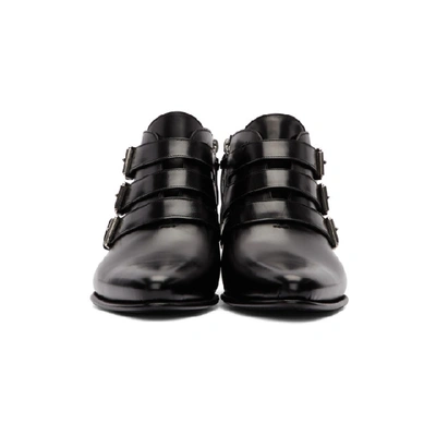 Shop Givenchy Black Dallas Ankle Boots In 001 Black