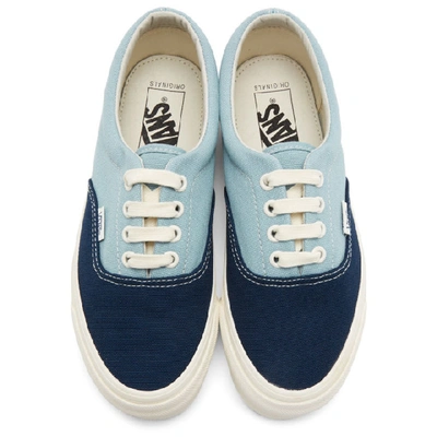 Shop Vans Blue Og Era Lx Sneakers In Tru Blu Grt