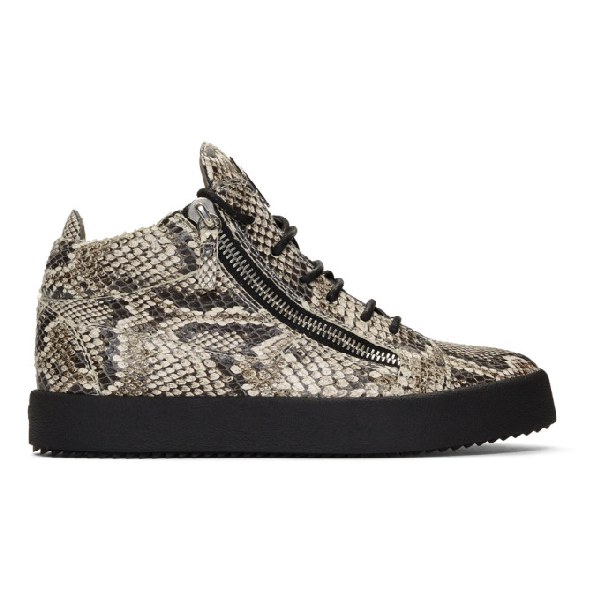 giuseppe zanotti snakeskin shoes