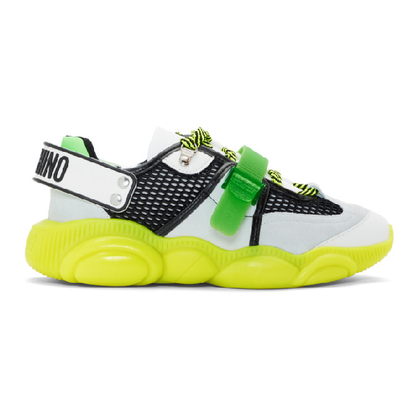 fluo teddy sneakers