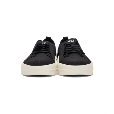 Shop Y-3 Black Yuben Low Sneakers In Blkblkwht