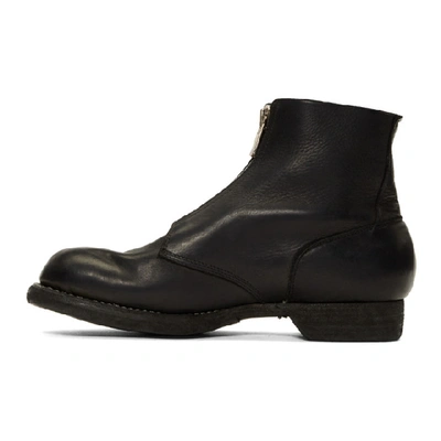 Shop Guidi Black Soldato Boots In Blkt