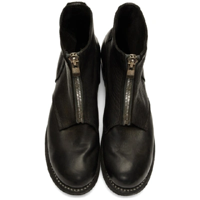 Guidi Black Soldato Boots In Blkt | ModeSens