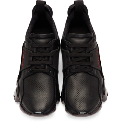 Shop Givenchy Black Basse Jaw Sneakers In 001 Black
