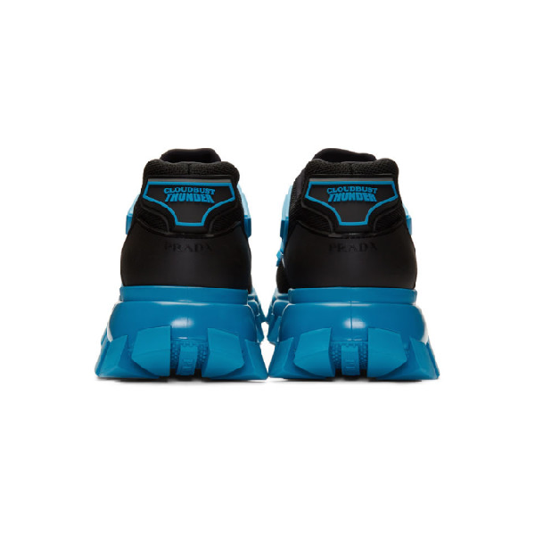 prada cloudbust black and blue