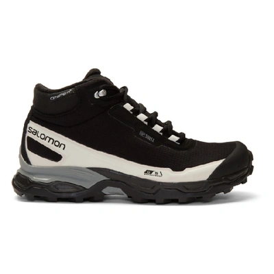 Salomon Shelter Cswp Adv Waterproof Boots In Black, White | ModeSens