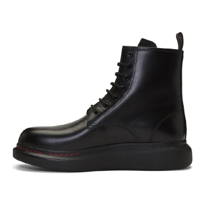 Shop Alexander Mcqueen Black Hybrid Boots