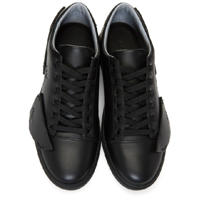 Shop A-cold-wall* Black Logo Shard Sneakers