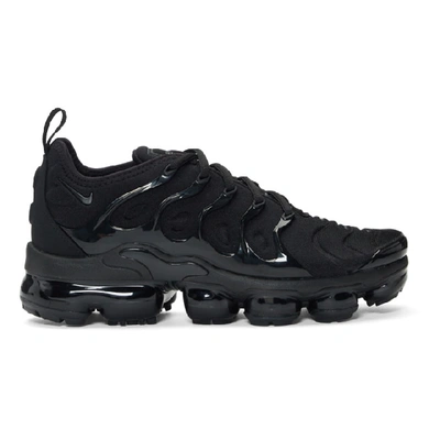 Nike Black Air Vapormax Plus Sneakers In Black/black/dark Grey | ModeSens
