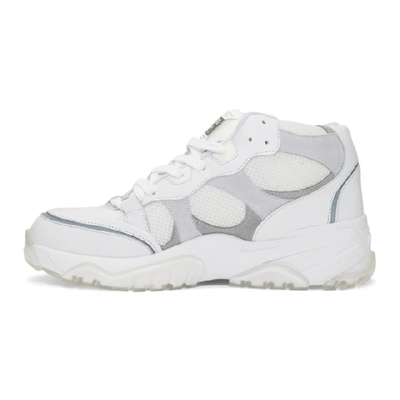 Shop Axel Arigato Ssense Exclusive White Catfish High Top Sneakers