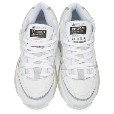 Shop Axel Arigato Ssense Exclusive White Catfish High Top Sneakers