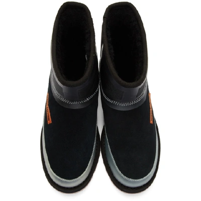 Shop Heron Preston Black Ugg Edition Urban Tech Boots In 1000 Black