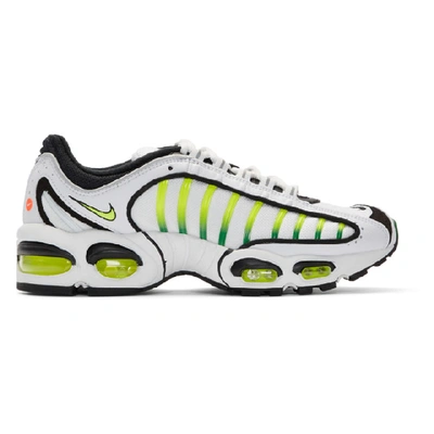 Shop Nike White Air Max Tailwind Iv Sneakers In 100whtvlt