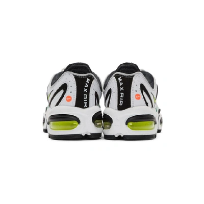 Shop Nike White Air Max Tailwind Iv Sneakers In 100whtvlt