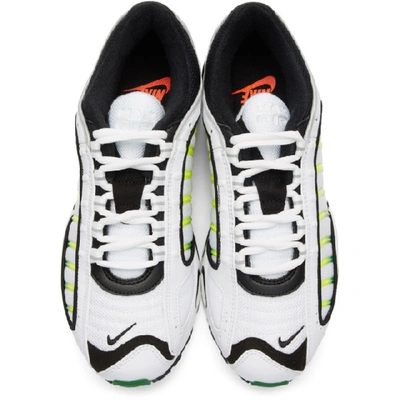 Shop Nike White Air Max Tailwind Iv Sneakers In 100whtvlt