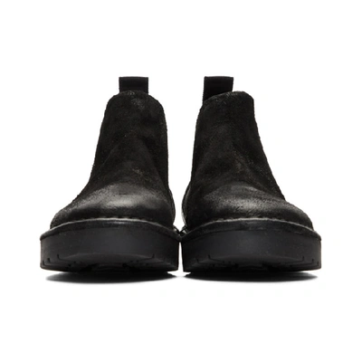 Shop Marsèll Marsell Black Gomme Sancrispa Alta Beatles Chelsea Boots In 6966 Black