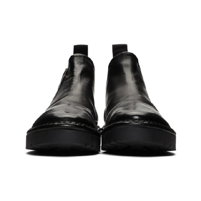 Shop Marsèll Marsell Black Gomme Sancrispa Alta Beatles Chelsea Boots In 6166 Nero