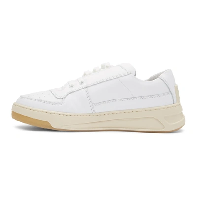 Shop Acne Studios White Perey Sneakers