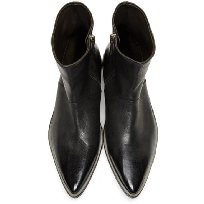 Shop Marsèll Ssense Exclusive Black Coneros Boots