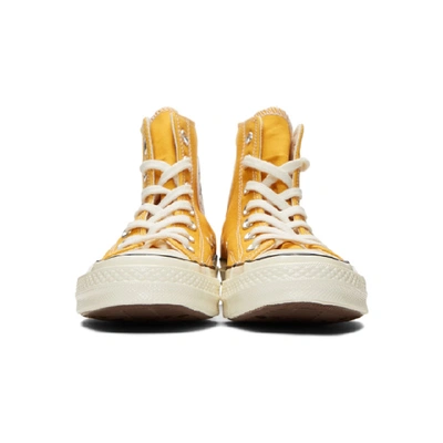 Shop Converse Yellow Chuck 70 High Sneakers