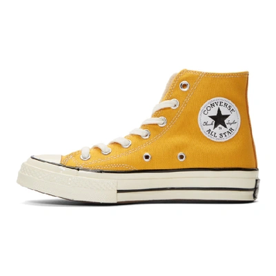 Shop Converse Yellow Chuck 70 High Sneakers