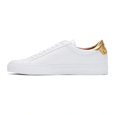 Shop Givenchy White Urban Street Sneakers In 119-wht/gld