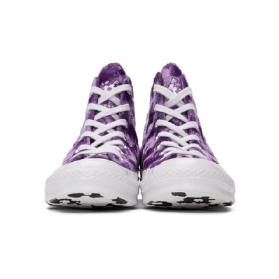 Shop Converse Purple Golf Le Fleur* Chuck 70 Hi Sneakers In Pullpurplwh