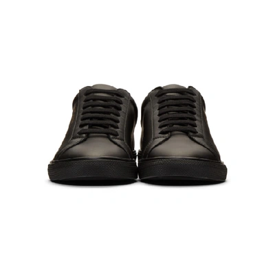 Shop Saint Laurent Black Andy Sneakers In 1000 Black