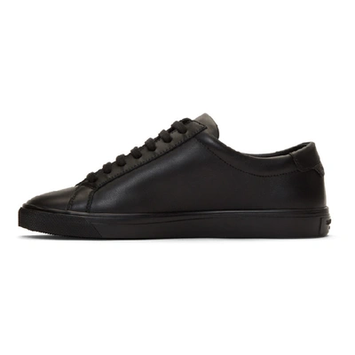 Shop Saint Laurent Black Andy Sneakers In 1000 Black