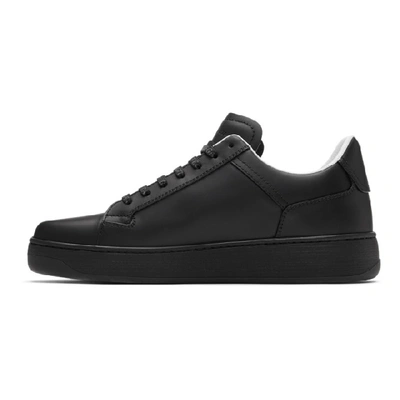 Shop Bottega Veneta Black Bolt Sneakers In 1000-black