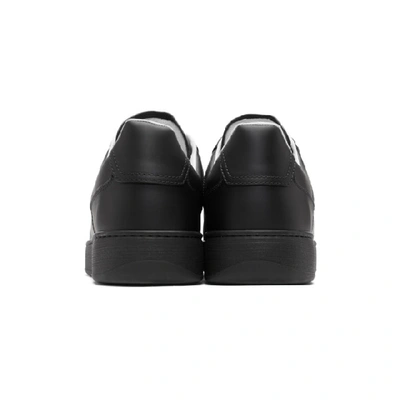Shop Bottega Veneta Black Bolt Sneakers In 1000-black