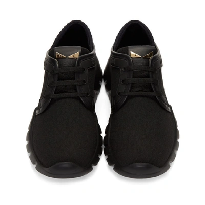 Shop Fendi Black Tech Sneakers In F0up9 - Bla
