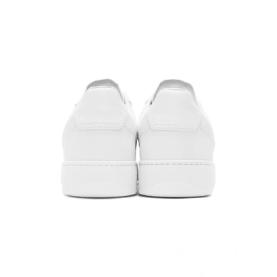 Shop Bottega Veneta White Low-top Sneakers In Optic White