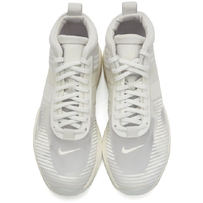 Shop Nike White John Elliott Edition Lebron Icon Qs Sneakers In 101 White/s