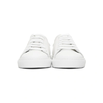 Shop Axel Arigato White Birds Clean 90 Sneakers In Whiteblack