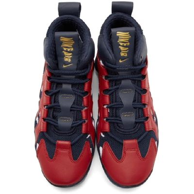 Shop Nike Navy Vapormax Gliese Sneakers