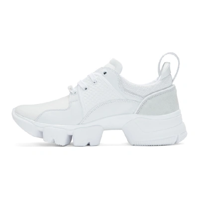 Shop Givenchy White Jaw Sneakers In 100-wht