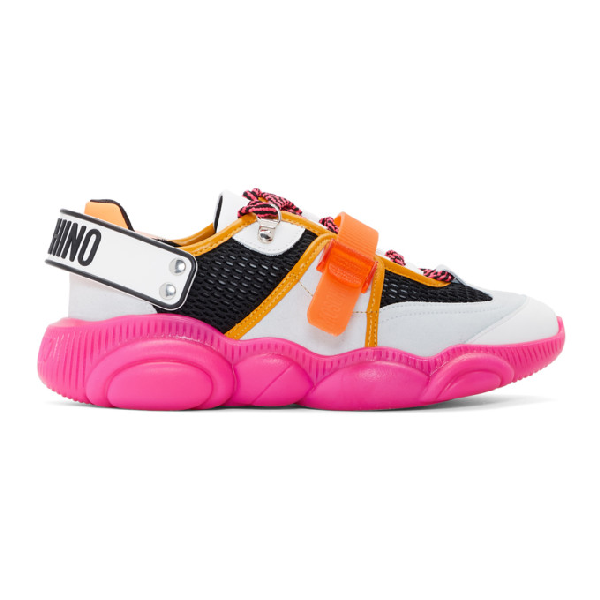 fluo teddy shoes sneakers