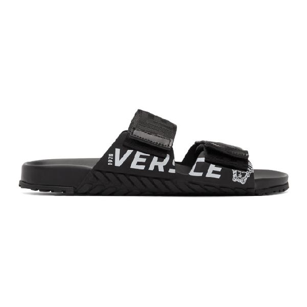 versace rubber sandals