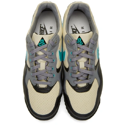 Shop Nike Grey Acg Air Wildwood Sneakers In 004 Desert