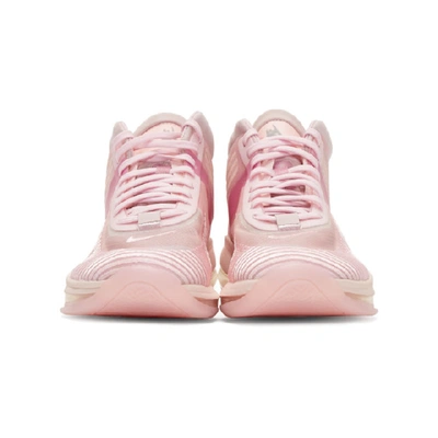 Shop Nike Pink John Elliott Edition Lebron Icon Qs Sneakers In 600 Tulip P