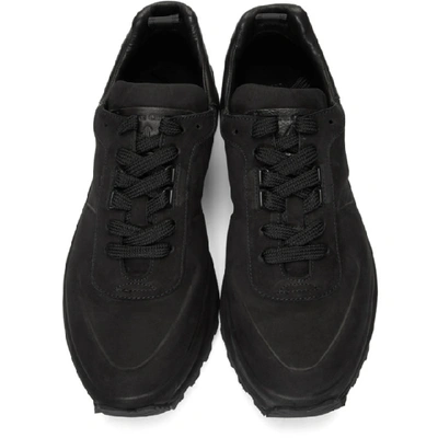 Shop Officine Creative Black Frontiere 1 Sneakers