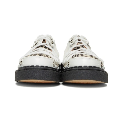 Comme Des Garcons Homme Plus White George Cox Edition D-ring Derbys