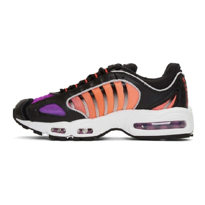 Shop Nike Black Air Max Tailwind Iv Sneakers In 002blkwhtbc