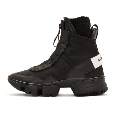 Givenchy Jaw Nylon Sock High Top Sneakers In Black | ModeSens
