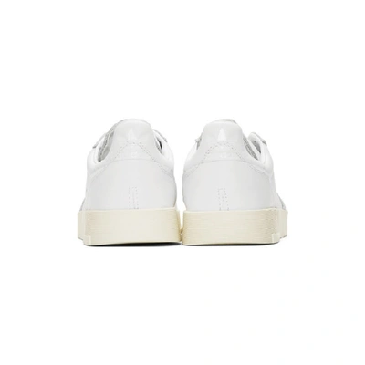 Shop Adidas Originals White Supercourt Sneakers In Whiteoffwht