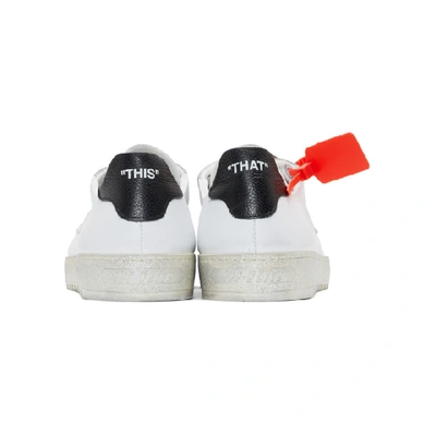 OFF-WHITE 白色 AND 灰色 2.0 运动鞋
