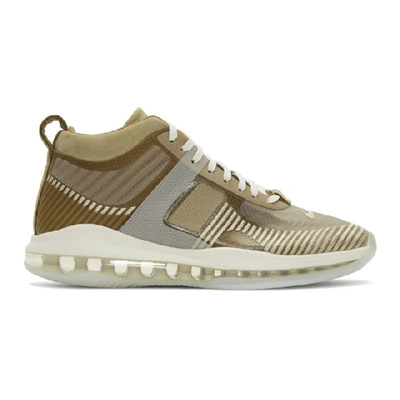 Shop Nike Beige Lebron James X John Elliott Edition Icon Qs Sneakers In 200 Parachu