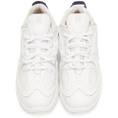 Shop Eytys White Jet Turbo Sneakers In Snow
